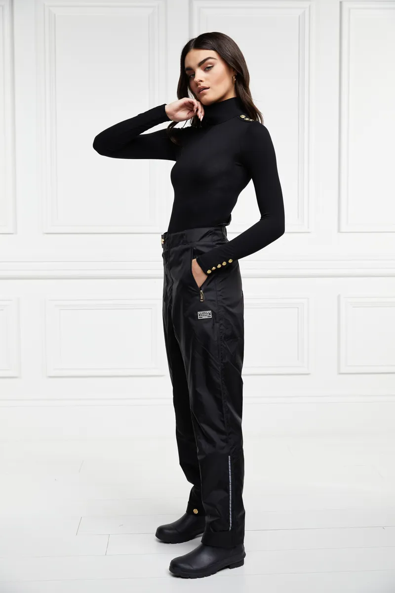 Holland Cooper Waterproof Riding Trousers Ladies in Black-3